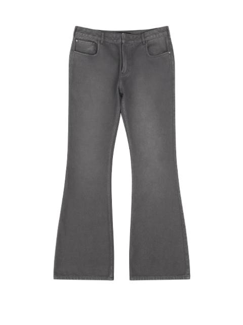 SLIM-FLARED JEANS STONE LIGHT