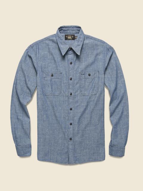 Indigo Chambray Workshirt - Rinse