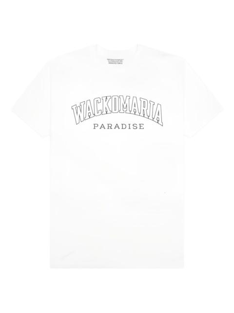 logo-lettering crewneck T-shirt