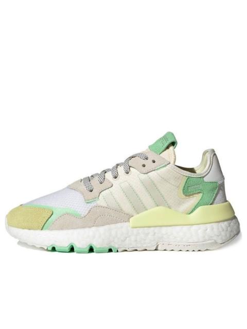 (WMNS) adidas originals Nite Jogger 'White Yellow Green' FY3104
