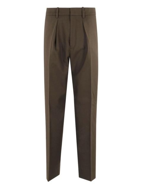 Ferrel pleated-front trousers