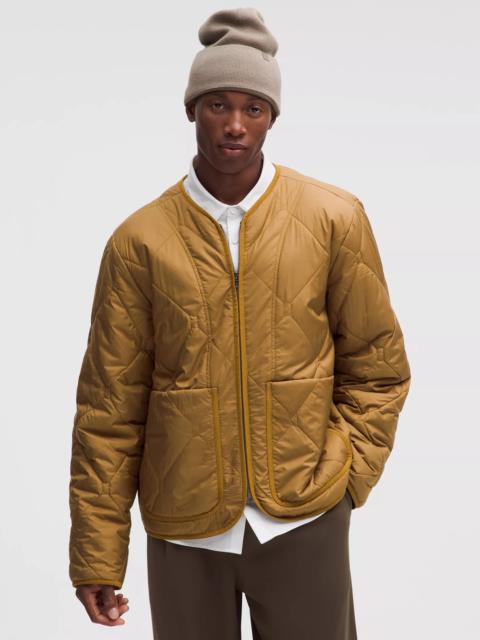 Diamond-Quilted Liner Jacket