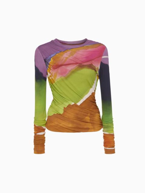 Paradis Ruched Jersey Top