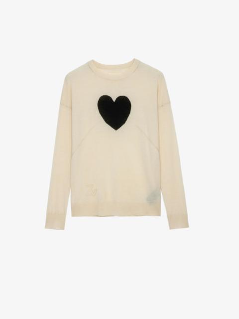 Gaby Heart Intarsia Sweater