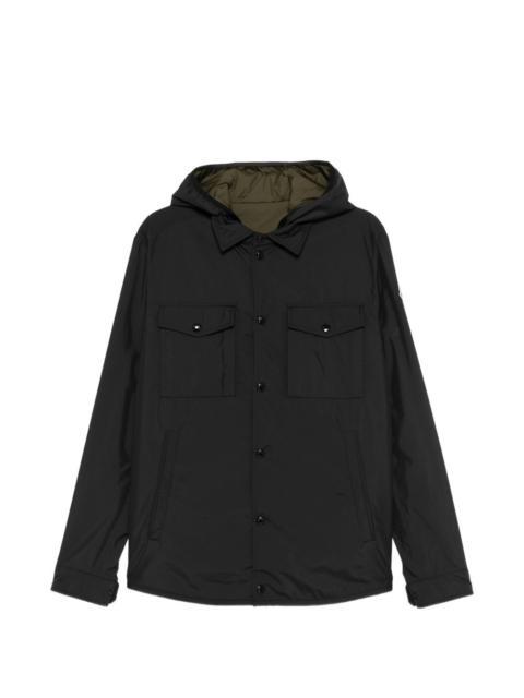removable-lining hooded jacket