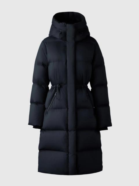 ISHANI-SW Softwash long down coat with hood
