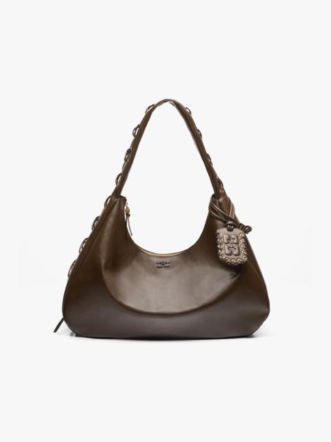 DARK-OLIVE XXL HOBO BAG