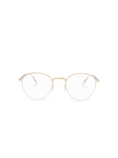 Tate oval-frame glasses