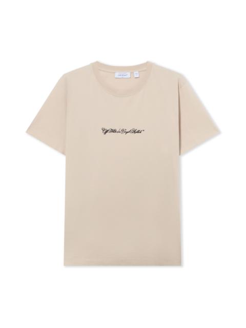Script Arrow Slim T-shirt