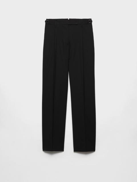 Light wool pants