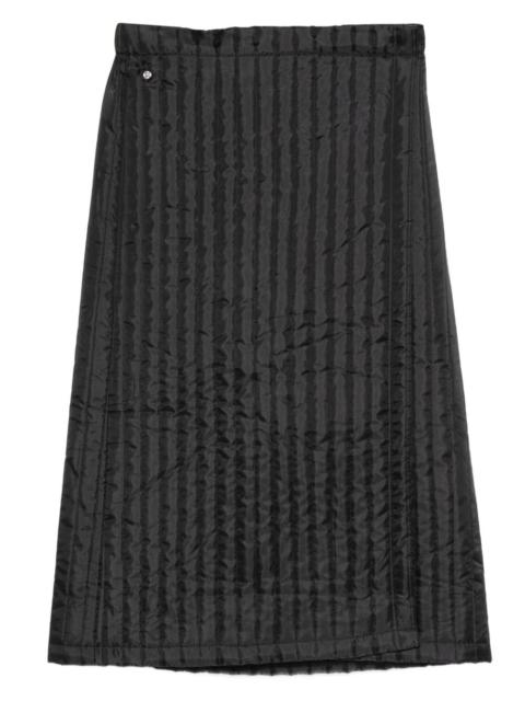 Nº08 Monpe midi skirt