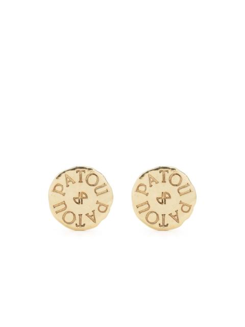 coin clip-on earrings
