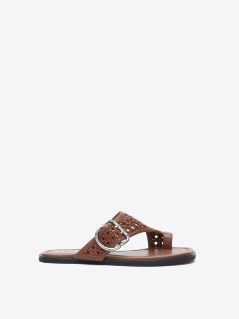 Z-Strap Macrame Sandal