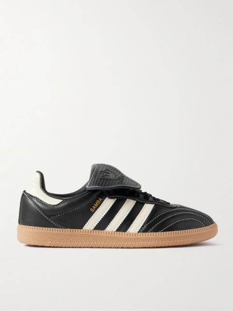 Samba LT leather sneakers Black