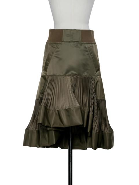 Nylon Twill Skirt