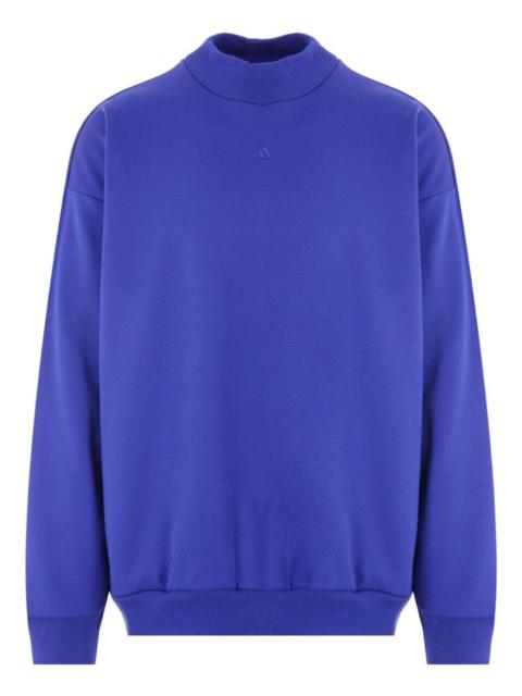 basketball-logo printed sweatshirt