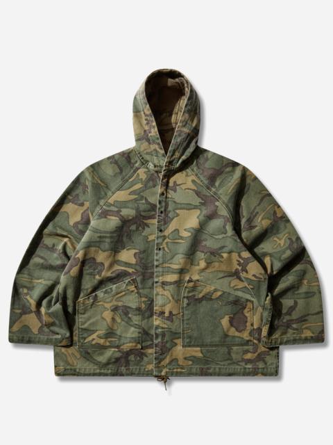 Men's Reversible Hooded Coat Camo