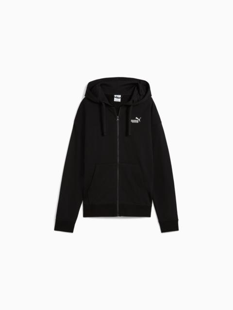 Essentials Small No. 1 Logo French Terry Women's Comfort Full-Zip Hoodie
