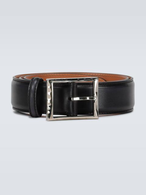 Classic leather belt
