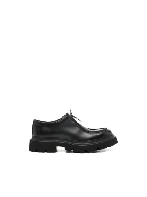 lace-up platform Derby shoes