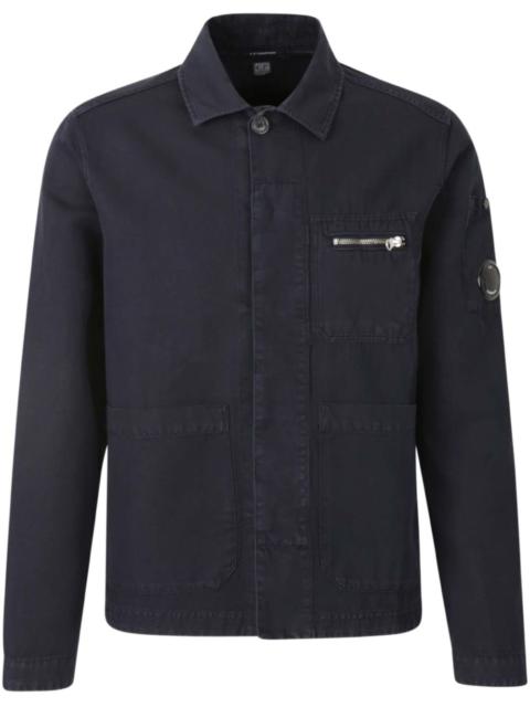 twill shirt jacket