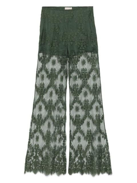 silk trousers