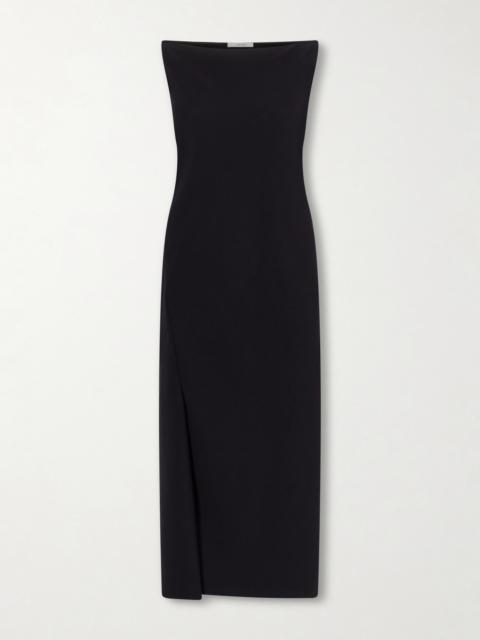 Ender Crepe Midi Dress