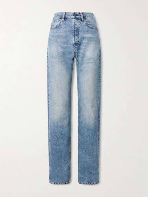 The Stack High-rise Straight-leg Jeans