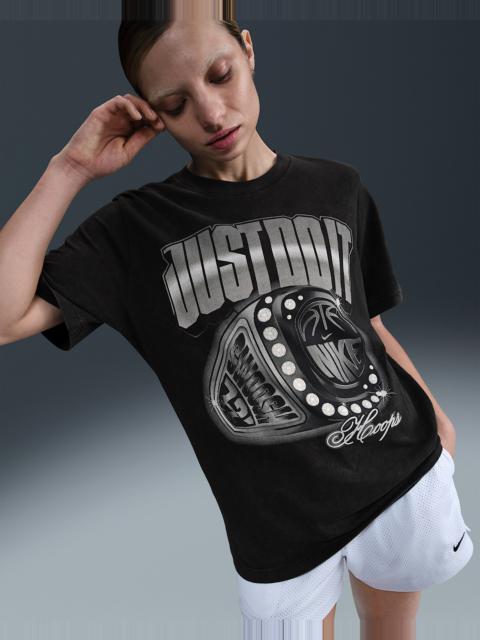 Nike Women's Loose Short-Sleeve Basketball T-Shirt