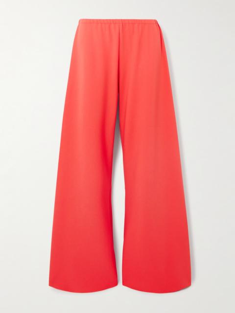 Colby Recycled-crepe Wide-leg Pants
