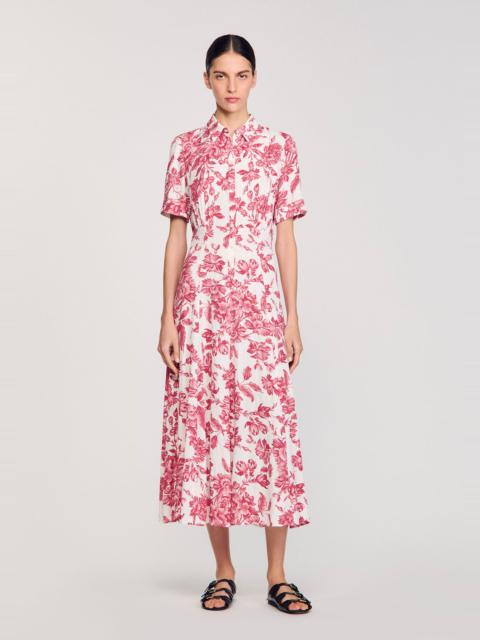 FLORAL PATTERNED MAXI DRESS