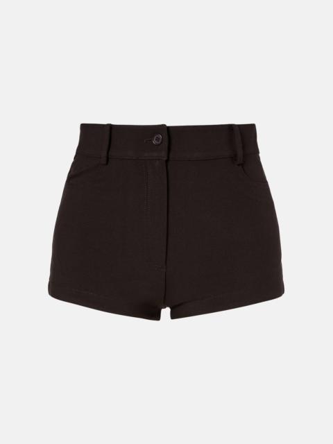 Leon high-rise shorts