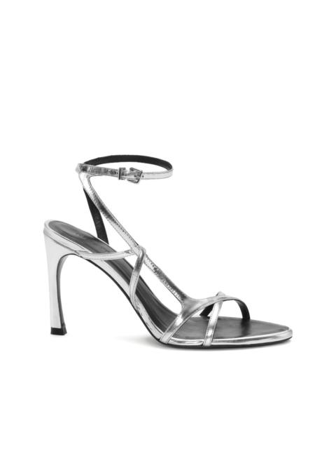 strappy leather sandals