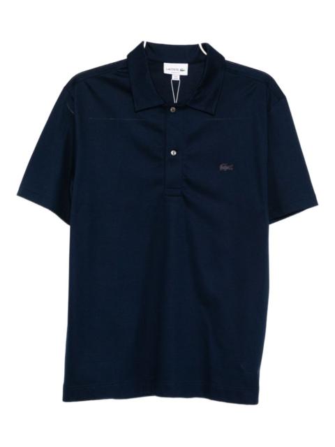 logo-embroidered polo shirt