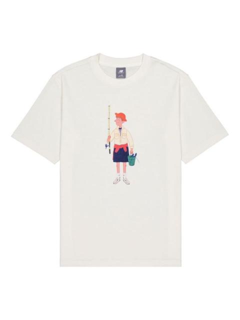 New Balance x Mr. Slowboy Graphic T-shirt 'Ivory' NEE28073-IV