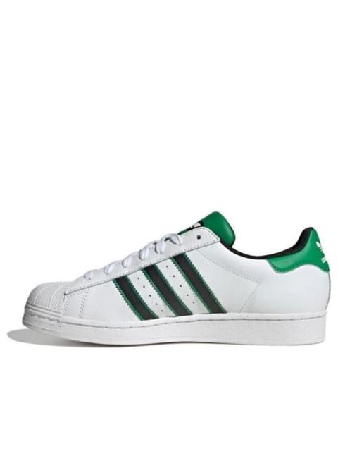 adidas Originals Superstar Shoes 'White Black Green' ID4670