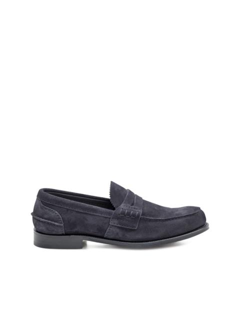 suede loafers