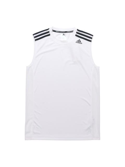 adidas All World SL Basketball Sports Vest White S87241