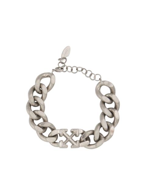OFF-WHITE OG Arrow Chain Bracelet Silver