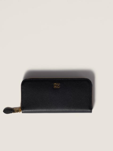 Large leather wallet