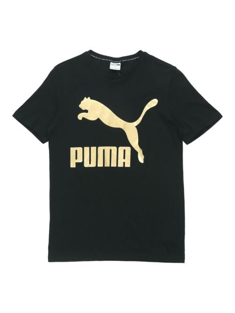 PUMA Sports Gold Short Sleeve Black 579405-51
