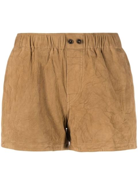 Paxi suede shorts
