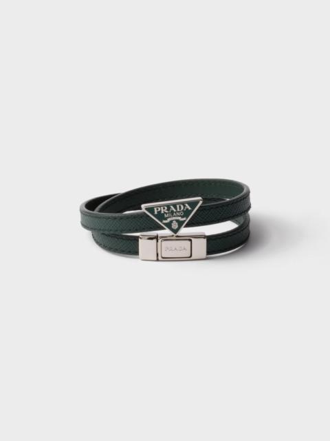 Saffiano Leather Bracelet