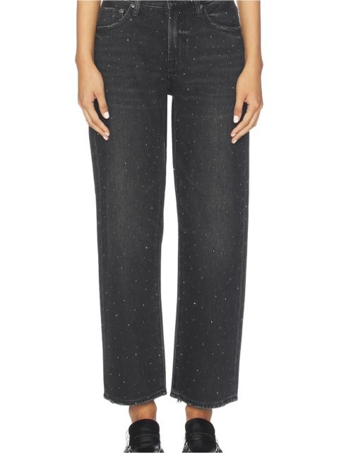 Lexi Midrise Bowed Straight Jeans