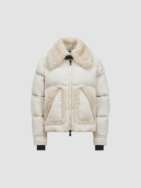 Stowe Bouclé Short Down Jacket