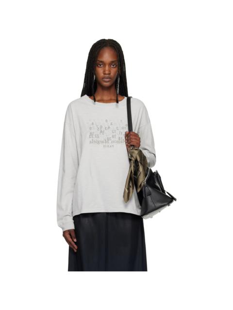 Gray Numerical T-shirt