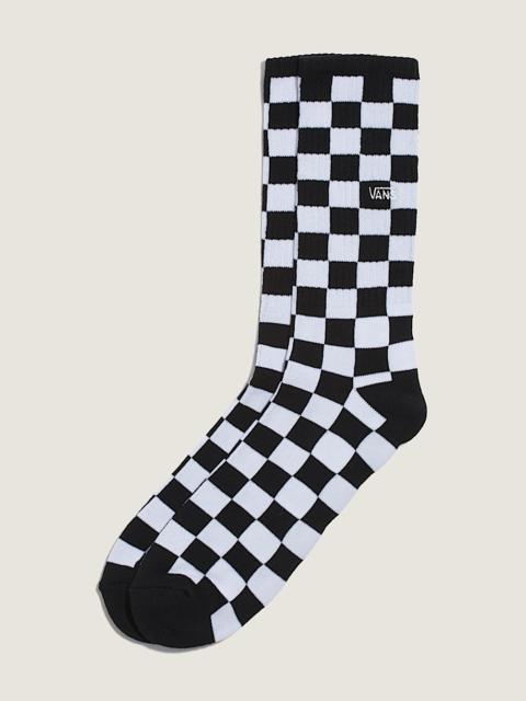 Checkerboard Crew Socks