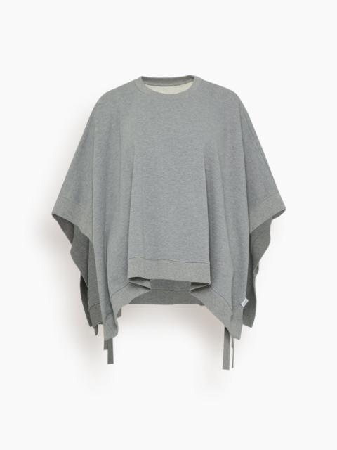 Sweatshirt in Grey Melange