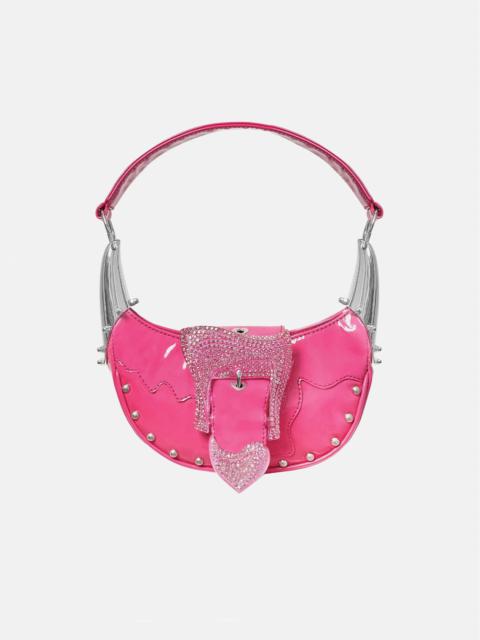 DEVILLE BAG PATENT LEATHER HARLOT PINK