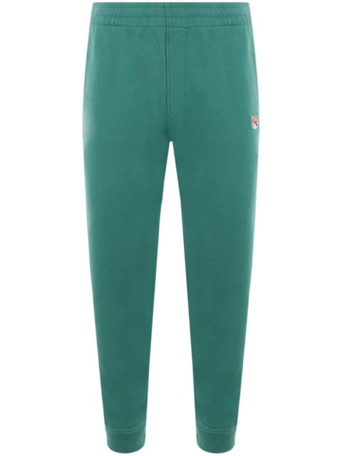 embroidered-logo cotton joggers